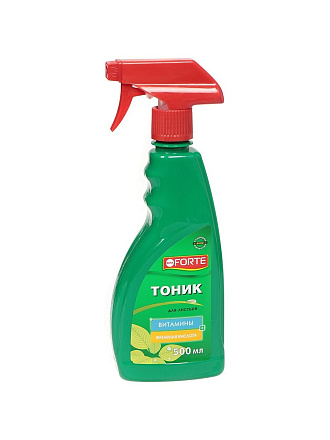 Удобрение Тоник, для листьев, минеральное, спрей, 500 мл, Bona Forte