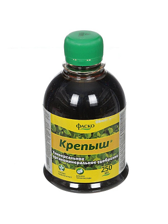 Удобрение Крепыш, универсальное, органоминеральное, жидкость, 250 мл, Фаско