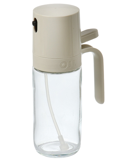 Распылитель для масла стекло, 250 мл, 6х9.3х18.2 см, с дозатором, Y4-11663