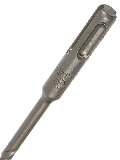 Сверло-бур для перфоратора, Bartex, диаметр 6х200х260 мм, SDS-Plus, KF102007F