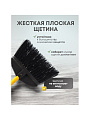 Метла синтетическая, плоская, с окрашенным черенком, Клевер - фото 2