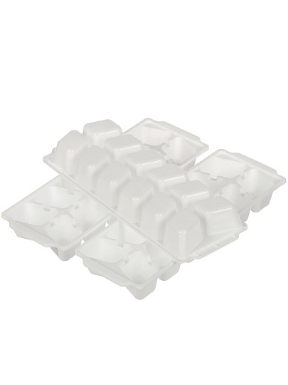 Форма для льда 3 шт, 12 см, пластик, с крышкой, в ассортименте, 3х12 шт, Y4-8655