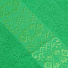 Полотенце банное 70х140 см, 100% хлопок, 350 г/м2, жаккард, Бордюр вензель, Вышневолоцкий текстиль, зеленое, 523, Россия - фото 2