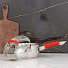 Ковш нержавеющая сталь, 1.6 л, крышка стекло, силиконовая ручка, индукция, Катунь, Аврора, КТ07-K - фото 3