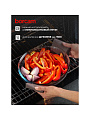 Форма для запекания стекло, 26х26х4.5 см, 1.7 л, круглая, Borcam, 59534/1073141 - фото 3