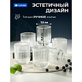 Стакан 260 мл, стекло, 6 шт, Daniks, Грани, ST7595 - фото 8