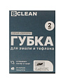 Губка для посуды из эмали и тефлона, 2 шт, поролон, абразивная фибра, Bossclean - фото 6
