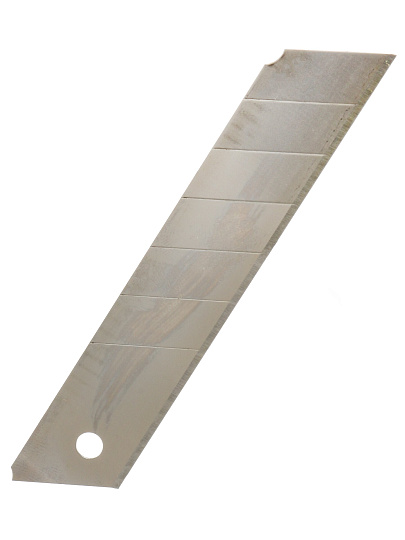 Лезвия сменные 25х125 мм, 10 шт, сегментированные для пистолетного ножа, Bartex, UK-82-25, CH-106/10