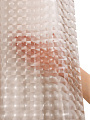 Штора для ванн 180х180 см, EVA, Dekotex, Sweet Sun Square, бежевая, 3D - фото 2