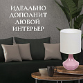 Светильник настольный E14, розовый, абажур белый, RL-TL011-3 - фото 9
