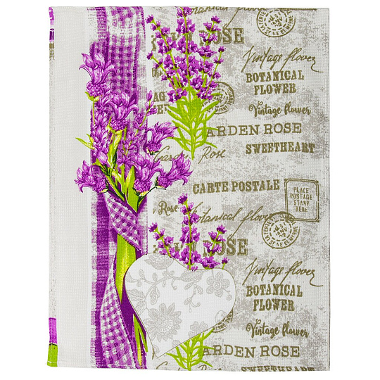 Полотенце кухонное 45х60 см, 100% хлопок, Текстильная лавка, Тинто, Россия, 10075/1