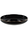 Тарелка суповая, фарфор, 19 см, круглая, Black Gold, Domenik, DM3012-1 - фото 2