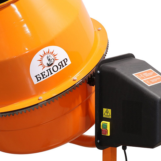 Бетономешалка Белояр, Б-140, 120 л, 550 Вт, 220 В, чугунный венец, Б-140