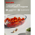 Форма для запекания стекло, 21.3х30.3х6 см, 2.36 л, овальная, Borcam, 59064 - фото 5
