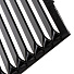 Решетка вентиляционная пластик, вытяжная, 220х110 мм, с сеткой, черная, Viento - фото 2