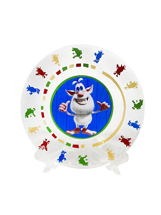 Тарелка стекло, Буба, 19.5 см, ББТ195-1