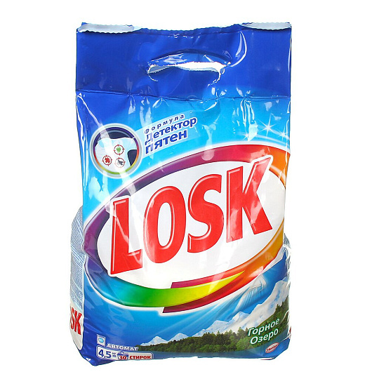 Стиральный порошок автомат Losk Горное озеро, 4500 г