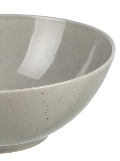 Салатник фарфор, 19 см, Серый туман, Daniks, 15СЛ19004