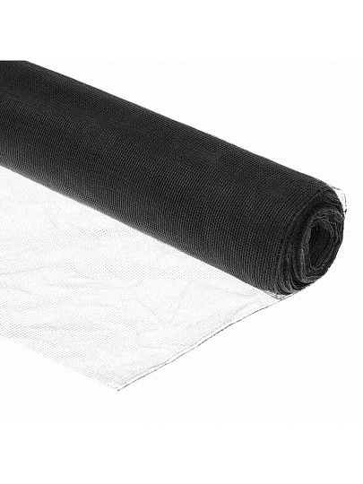 Сетка москитная 1.35х30 м, черная, YTMNR405-black