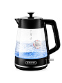 Чайник электрический Brayer, BR1071 Strix, 1.7 л, 2200 Вт, скрытый нагревательный элемент, стекло