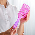 Расческа для волос, изогнутая большая, 80х260х35 мм, Studio style, Неон, 844169-4572 - фото 3