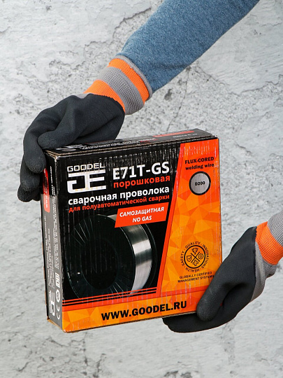 Проволока сварочная Goodel, порошковая, диаметр 1 мм, 5 кг, 71TD20010J