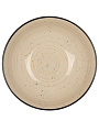 Тарелка суповая, керамика, 18 см, круглая, Фьюжен Миели, Elrington, 225-27025, бежевая - фото 4