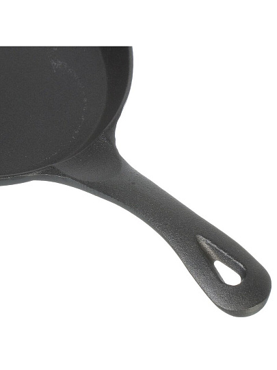 Сковорода чугун, 26х18.5х2 см, с подставкой, Y4-8877