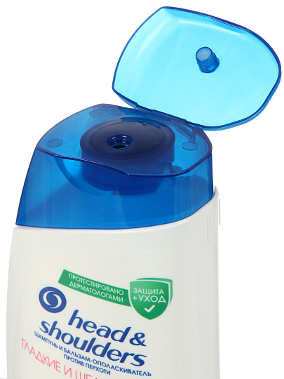 Шампунь бальзам-ополаскиватель Head &amp; Shoulders, 2в1 Гладкие и шелковистые, для всех типов волос, 360 мл