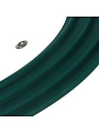 Крышка для посуды стекло, Daniks, Emerald, кнопка силикон, зеленая, 24/26/28 см, GLM-242628-2 - фото 8