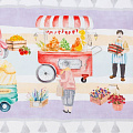 Дорожка «Этель» Food market 30*70 см, 100% хлопок, саржа 190 г/м2, 4645810 - фото 4