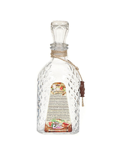 Штоф стекло, 0.5 л, в ассортименте, Самогон, 544-1585