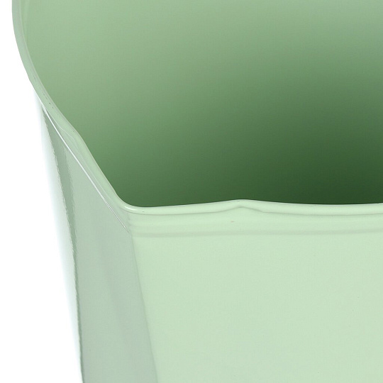 Ведро металл, 9 л, микс, хозяйственное, со сливом, окрашенное, УралИнвест