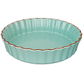 Форма для выпечки Agness &amp;quot;modern kitchen&amp;quot; круглая лазурная 28х28х6 см, 777-090