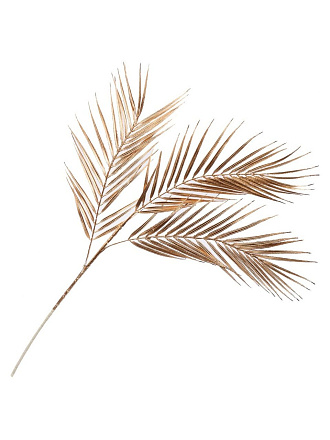 Цветок искусственный декоративный Ветвь, 87 см, золотой, Y6-10423