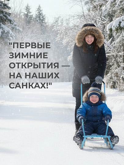 Санки Тимка 5 Комфорт, Т5К/Г2, переставная ручка, ремень безопасности, колеса на полозьях, 25 кг, спинка, Nika