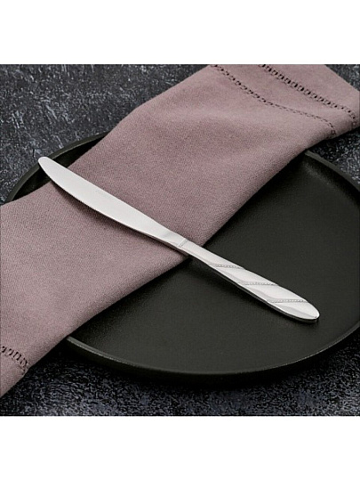 Нож нержавеющая сталь, столовый, Domenik, Pearl, DMC063