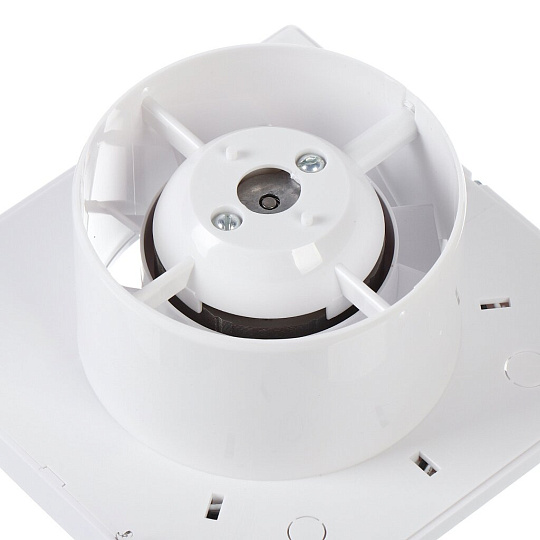 Вентилятор вытяжной настенный, Luna, установочный диаметр 100 мм, 13 Вт, 105 м³/ч, белый, Серия SFERA, LUNA SF 100