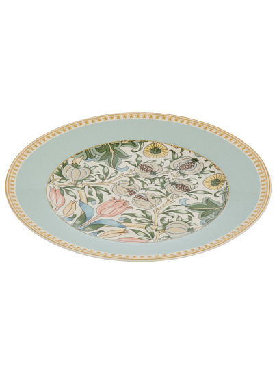 Тарелка десертная, фарфор, 19 см, круглая, Flowers, Fioretta, TDP581