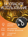 Гирлянда 20 ламп, 3 м, 1 режим, Звезды, теплый белый свет, прозрачная, в помещении, сетевая, металл - фото 2
