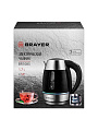 Чайник электрический Brayer, BR1085, 1.7 л, 2200 Вт, скрытый нагревательный элемент, стекло, пластик - фото 15