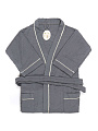 Халат унисекс, вафельный, 100% хлопок, серый, L-XL, 48-50, Barkas, AI-0106019 - фото 2