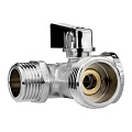 Кран для бытовых приборов, 1/2&amp;quot;х3/4&amp;quot;х1/2&amp;quot;, г-ш-ш, трехходовый, шаровой, MasterProf - фото 3