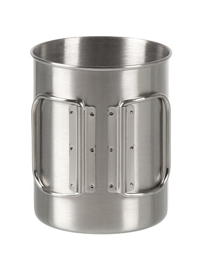 Кружка походная, нержавеющая сталь, 0.45 л, 8 см, Ecos, Camp-S19, 109453