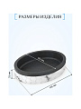 Мыльница настольная, Magnetic, полирезина, FOR-MGN036 - фото 4