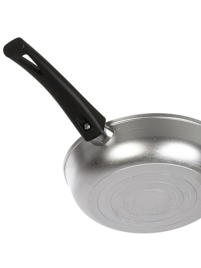 Сковорода литой алюминий, 24 см, Гардарика, с крышкой, бакелитовая ручка, 243