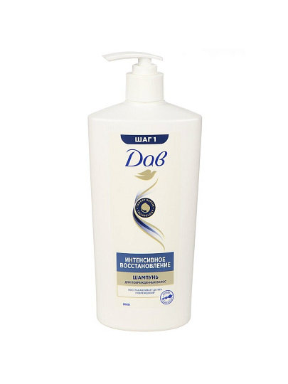 Шампунь Dove, Hair Therapy Интенсивное восстановление, для поврежденных волос, 630 мл