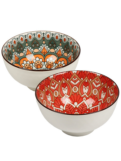 Набор салатников 2 шт, 11х5.5 см, 0.25 л, подарочная упаковка, Восток-1, B010445