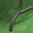 Мебель садовая Green Days, Уют, коричневая, стол, 180х75х74 см, 4 стула, 100 кг, MZK-180+YC-043 SET (1+4) - фото 4