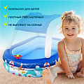 Бассейн надувной Bestway, 213х155х132 см, Капитан корабля, 54370, 282 л, с навесом, от 3 лет - фото 15